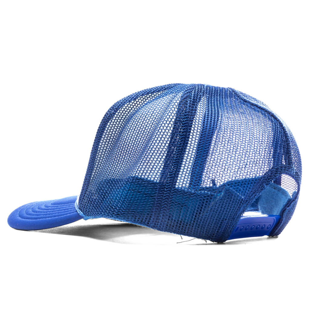 Draft Trucker Hat - Royal/White - Image 4