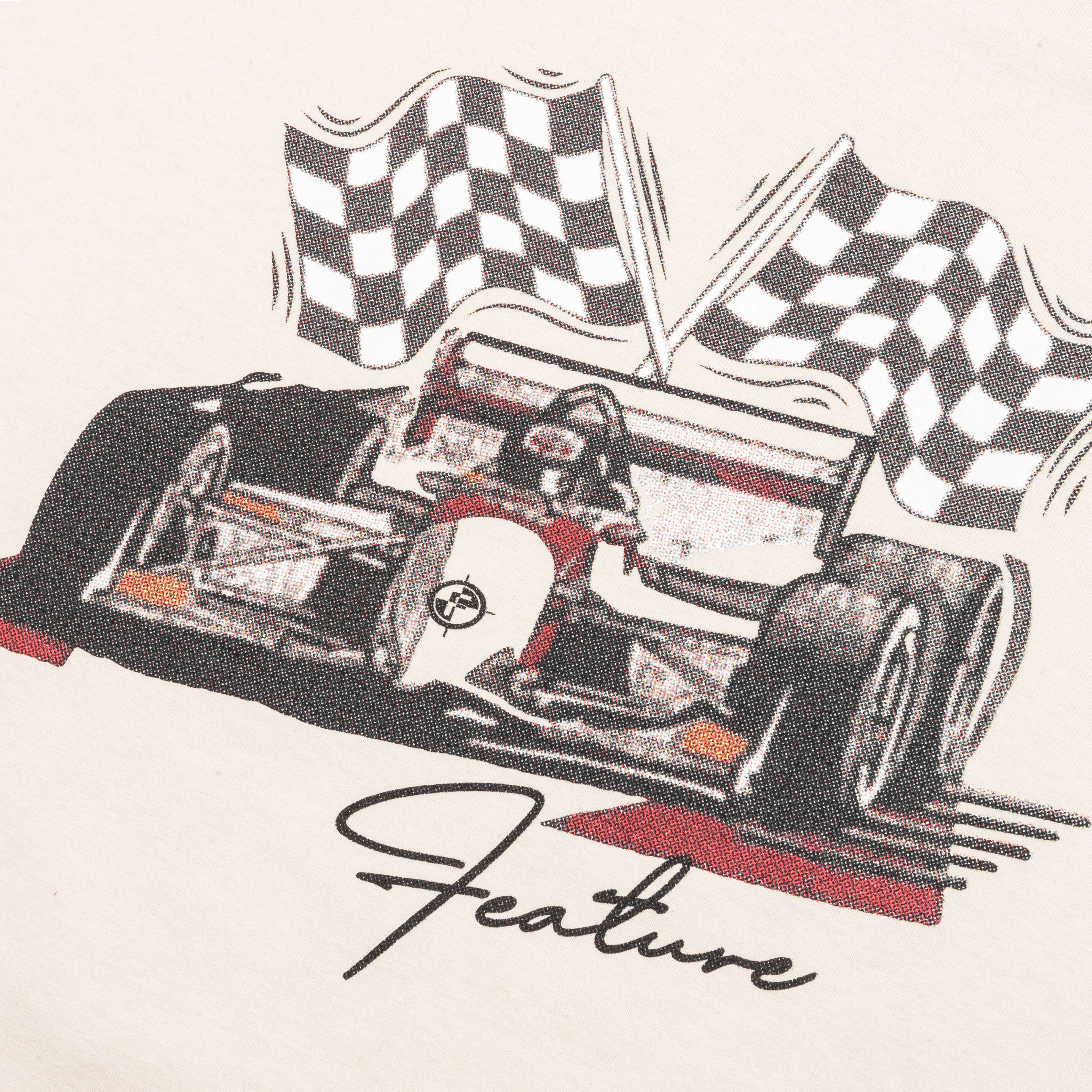 Finish Line Tee - Oatmeal - Image 4