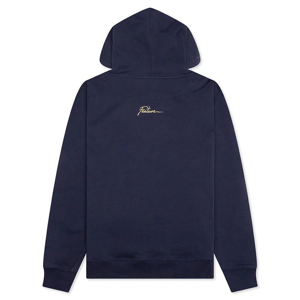 Feature x Wynn Plaza Hoodie - Navy Blazer - Image 2