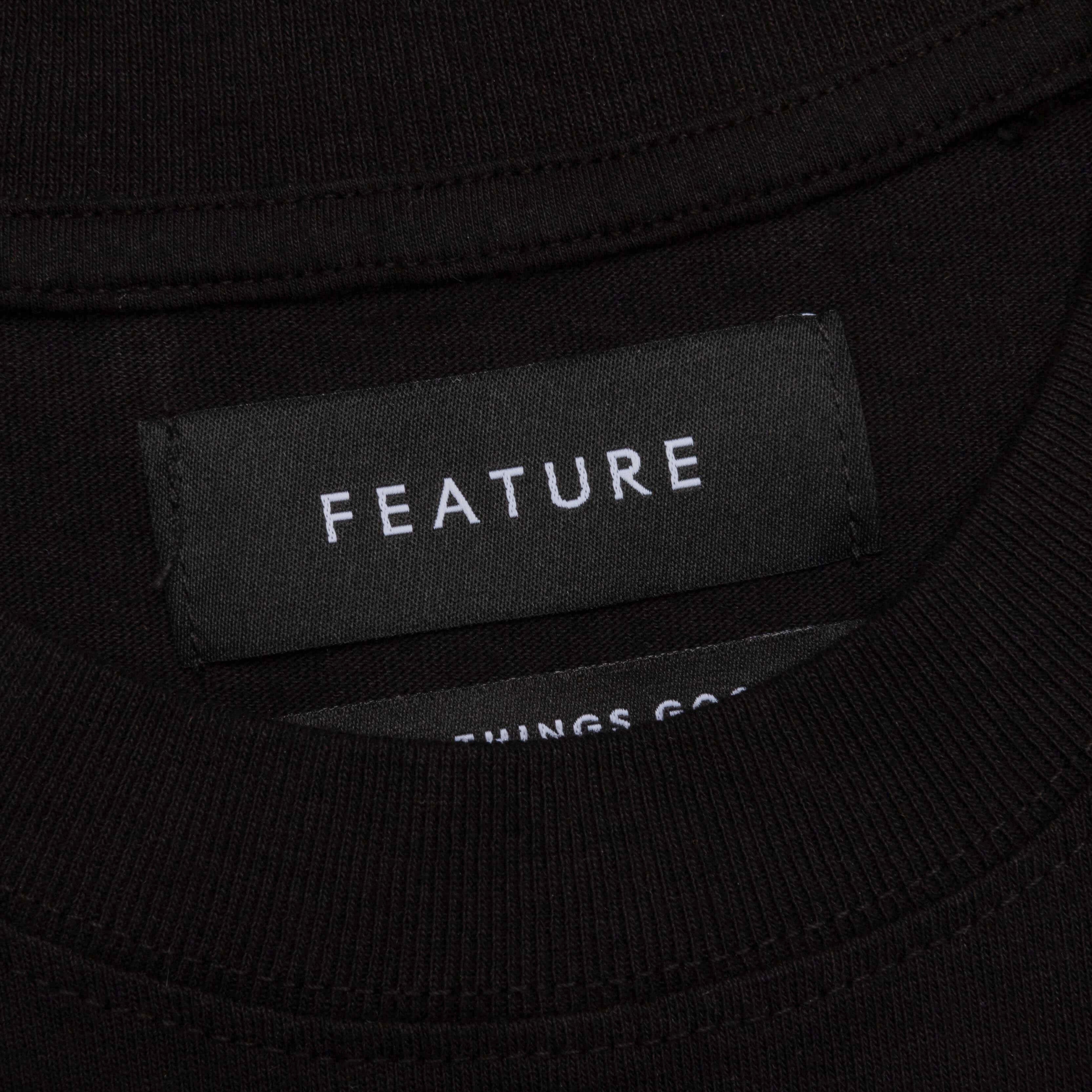 Feature x Pretty Done Mind Body Soul Tee - Black - Image 5