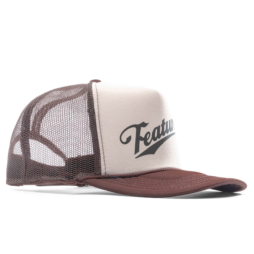 Frew Trucker Hat - Brown/Tan - Image 3