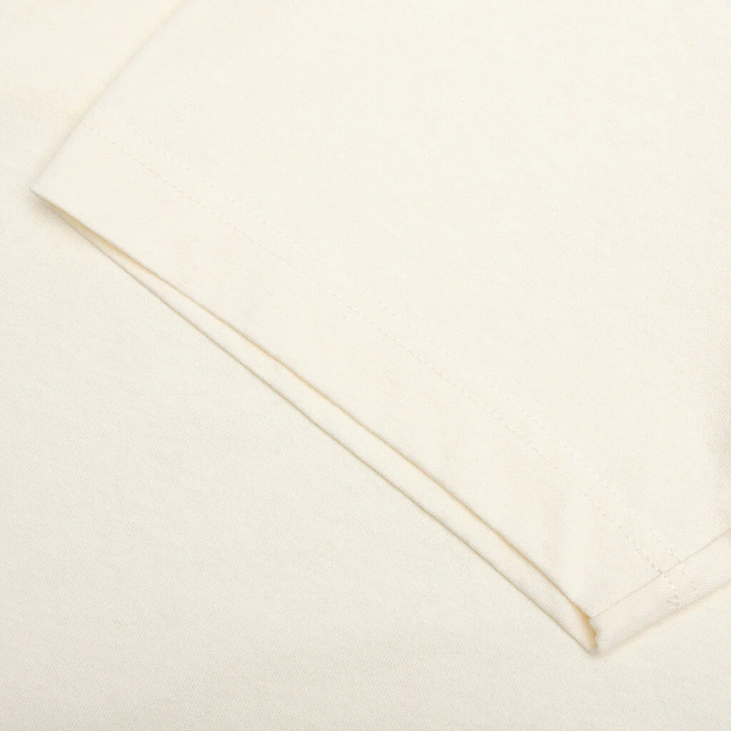 Jersey Braque Pocket Tee - Cream - Image 5