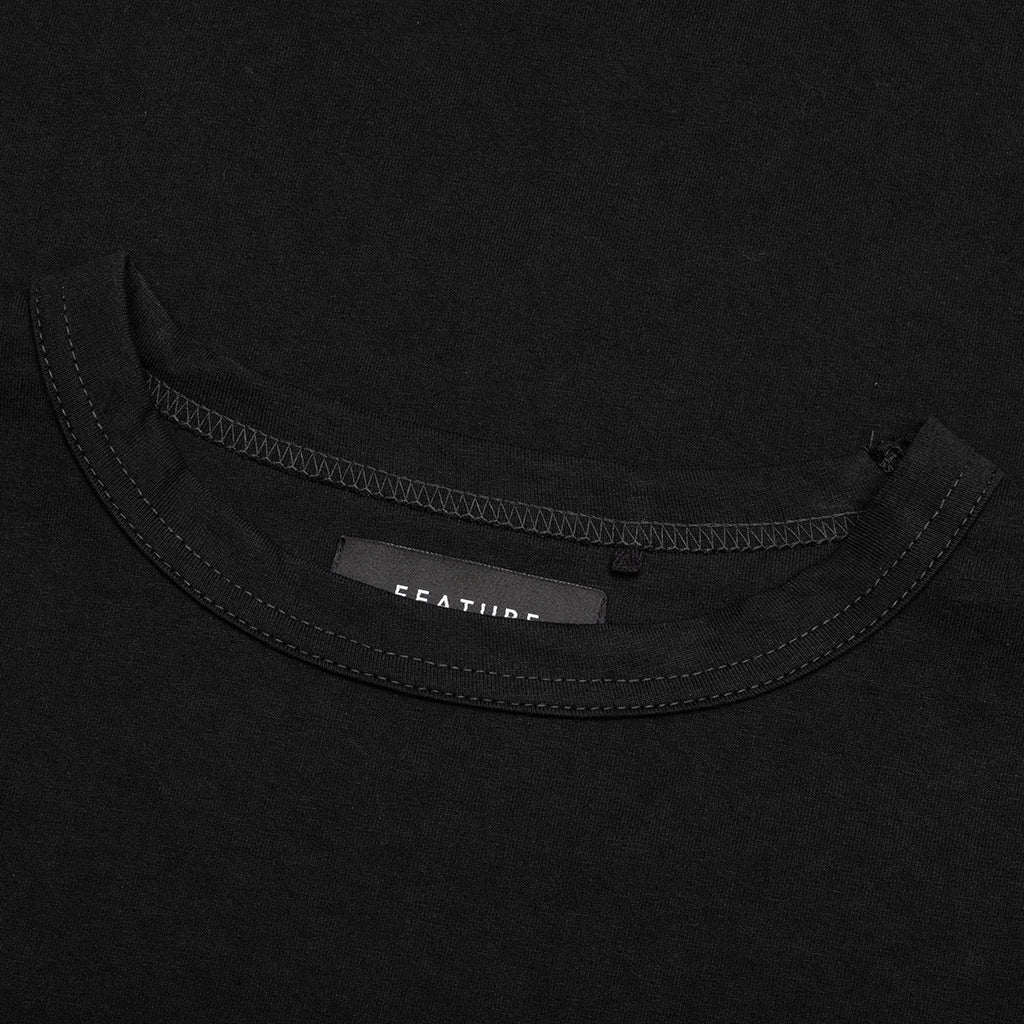 Jersey Braque Pocket Tee - Black - Image 4