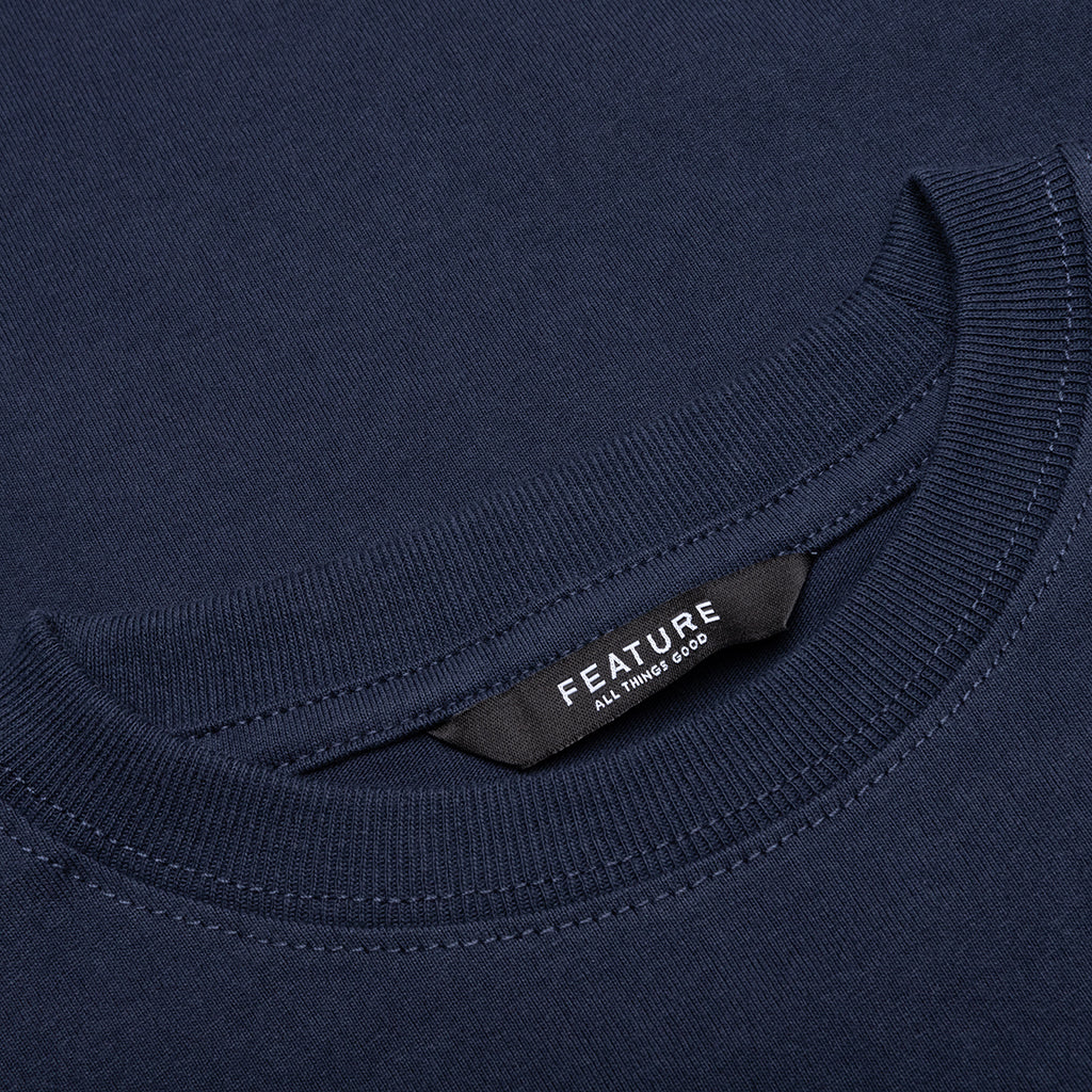 Kids Academy L/S T-Shirt - Navy Blazer - Image 3