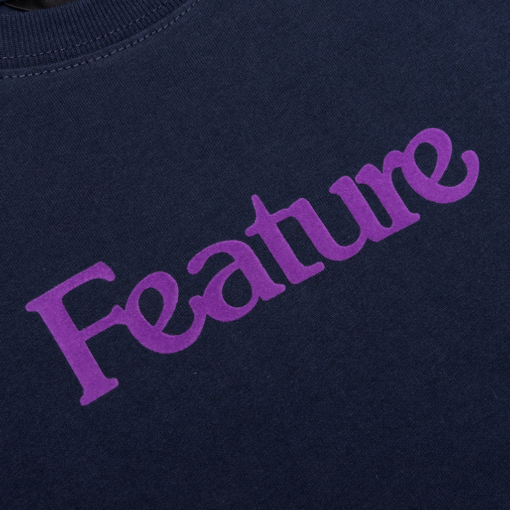 Kids Academy L/S T-Shirt - Navy Blazer - Image 4