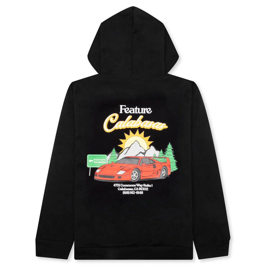 Kids C-40 S/S Hoodie - Black - Image 2