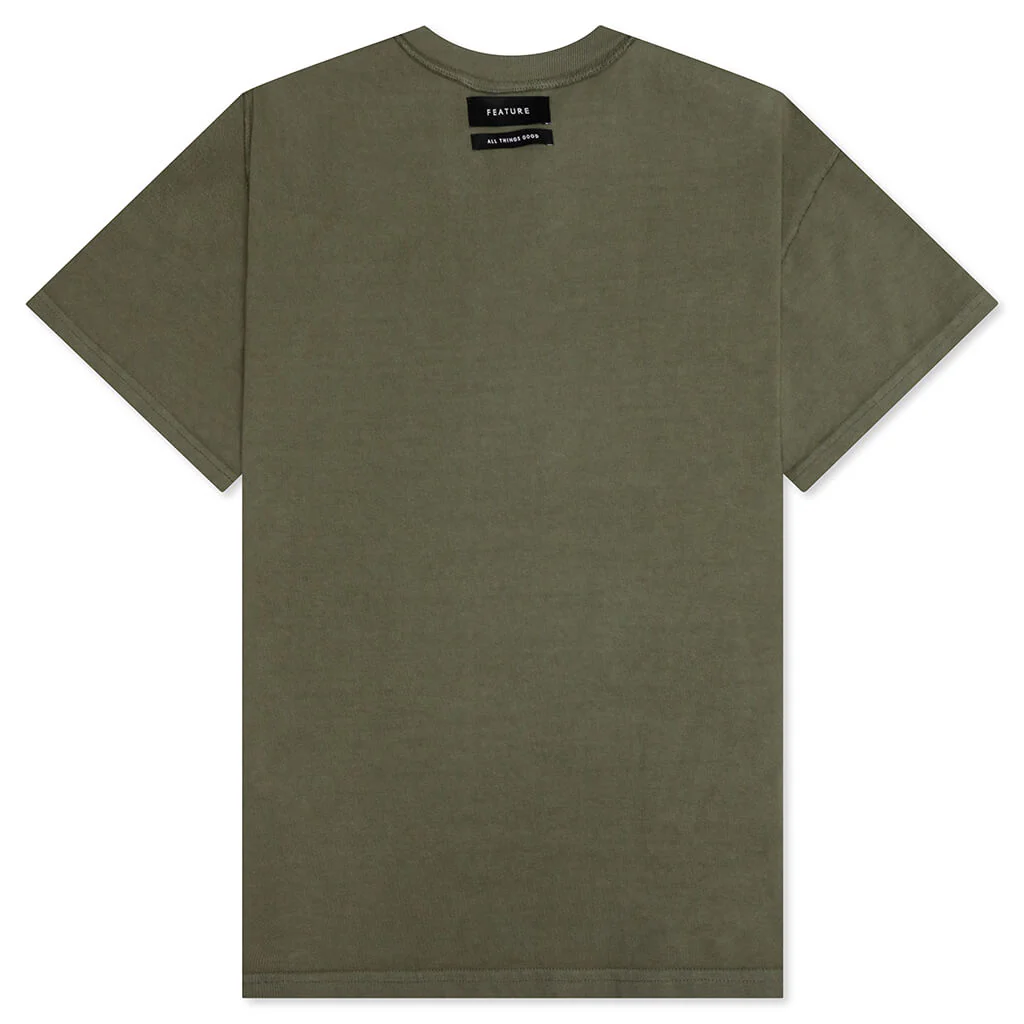 Koren Reversible Tee - Nori - Image 4