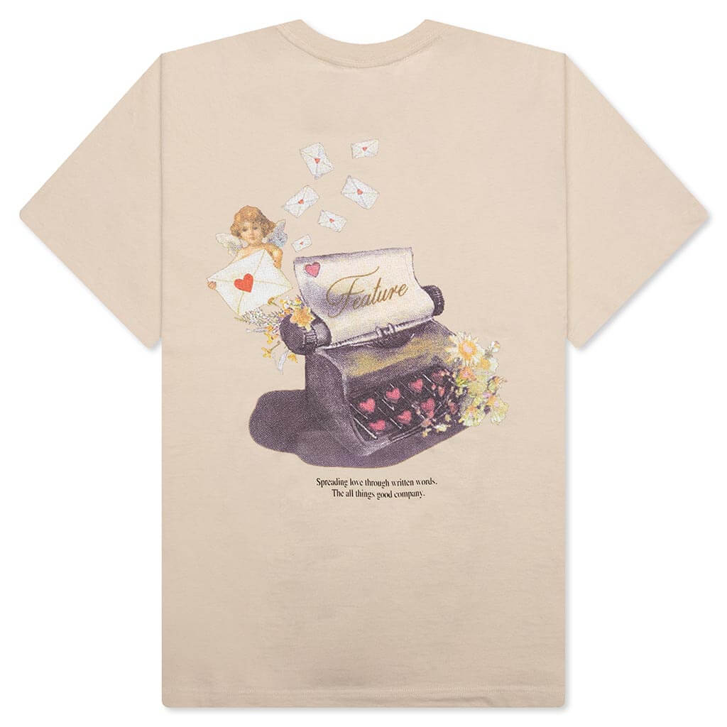 Love Letters Tee - Oatmeal - Image 2
