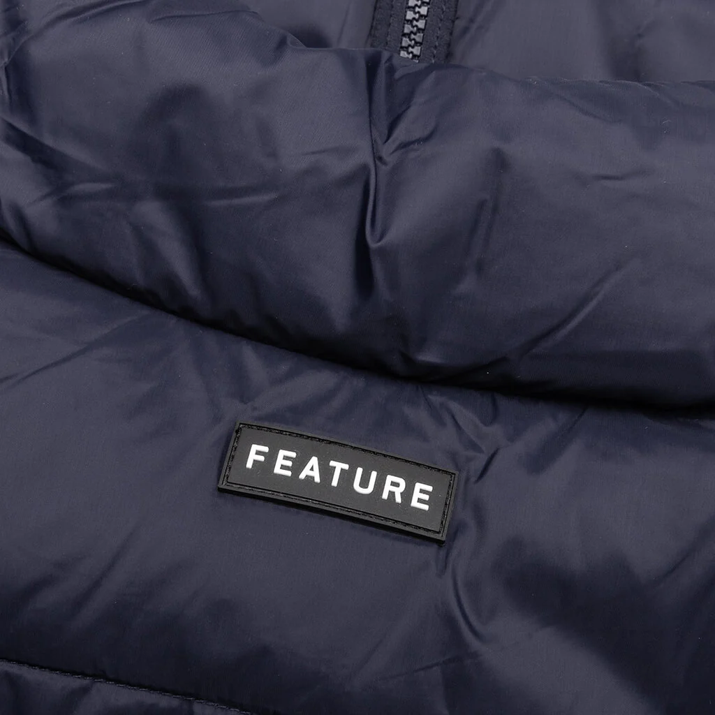 McCarthy Convertible Puffer Jacket - Navy - Image 5