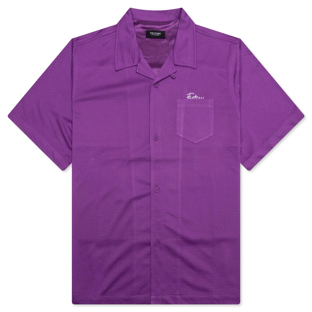 Jackson Mesh Shirt - Purple