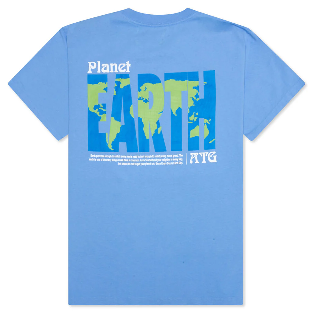 Planet Earth Tee - Little Boy Blue - Image 2