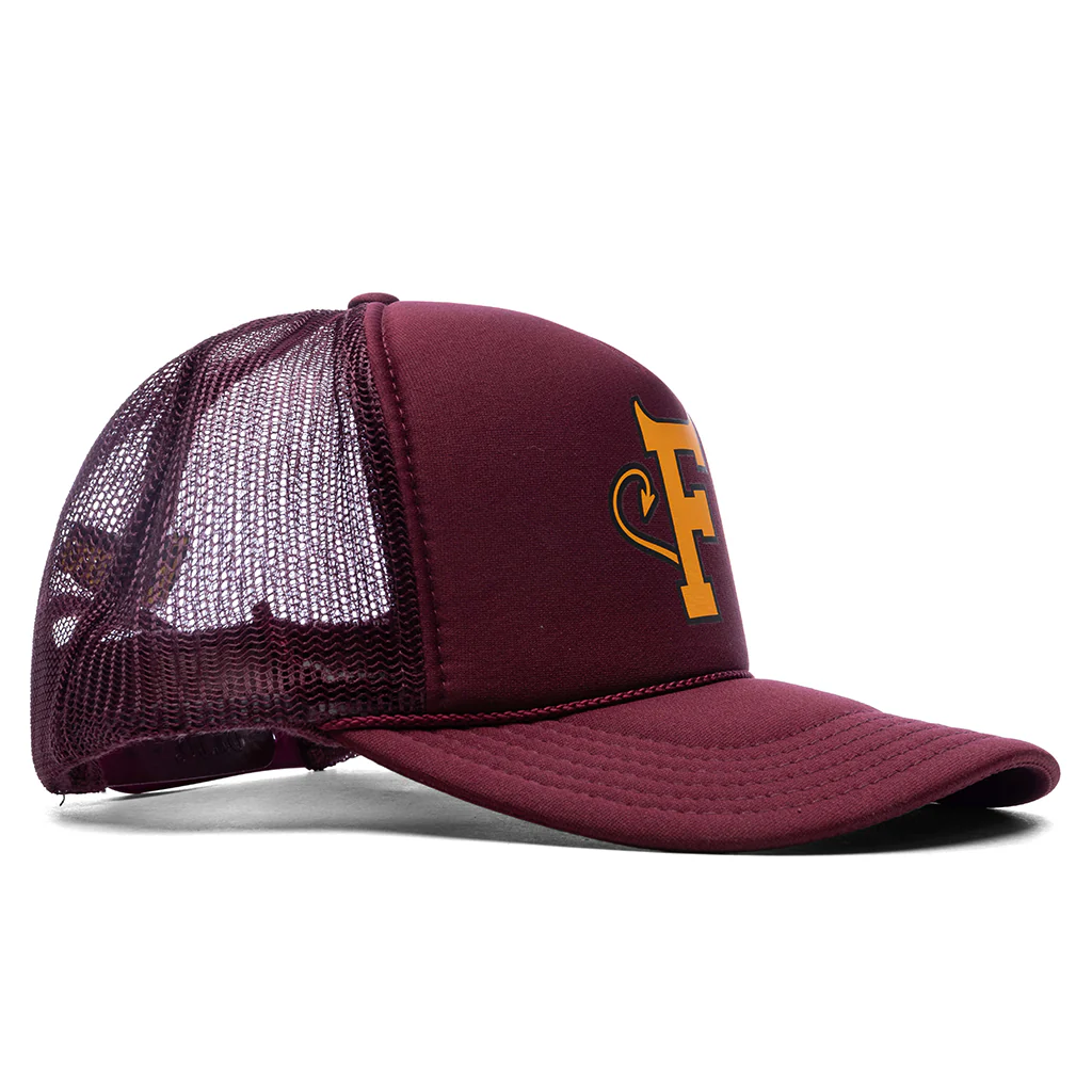 Scottsdale Fun Devil Hat - Maroon - Image 3