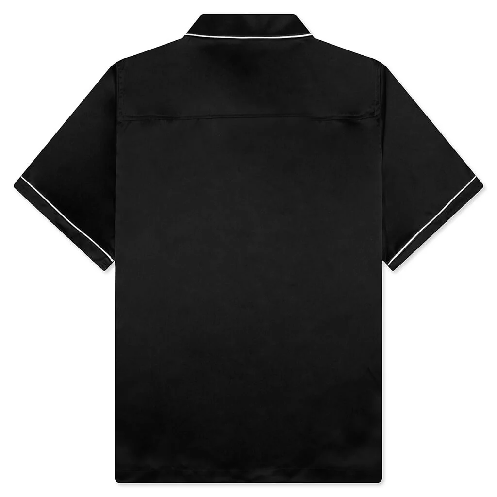 Baptiste Silk Shirt - Black - Image 2