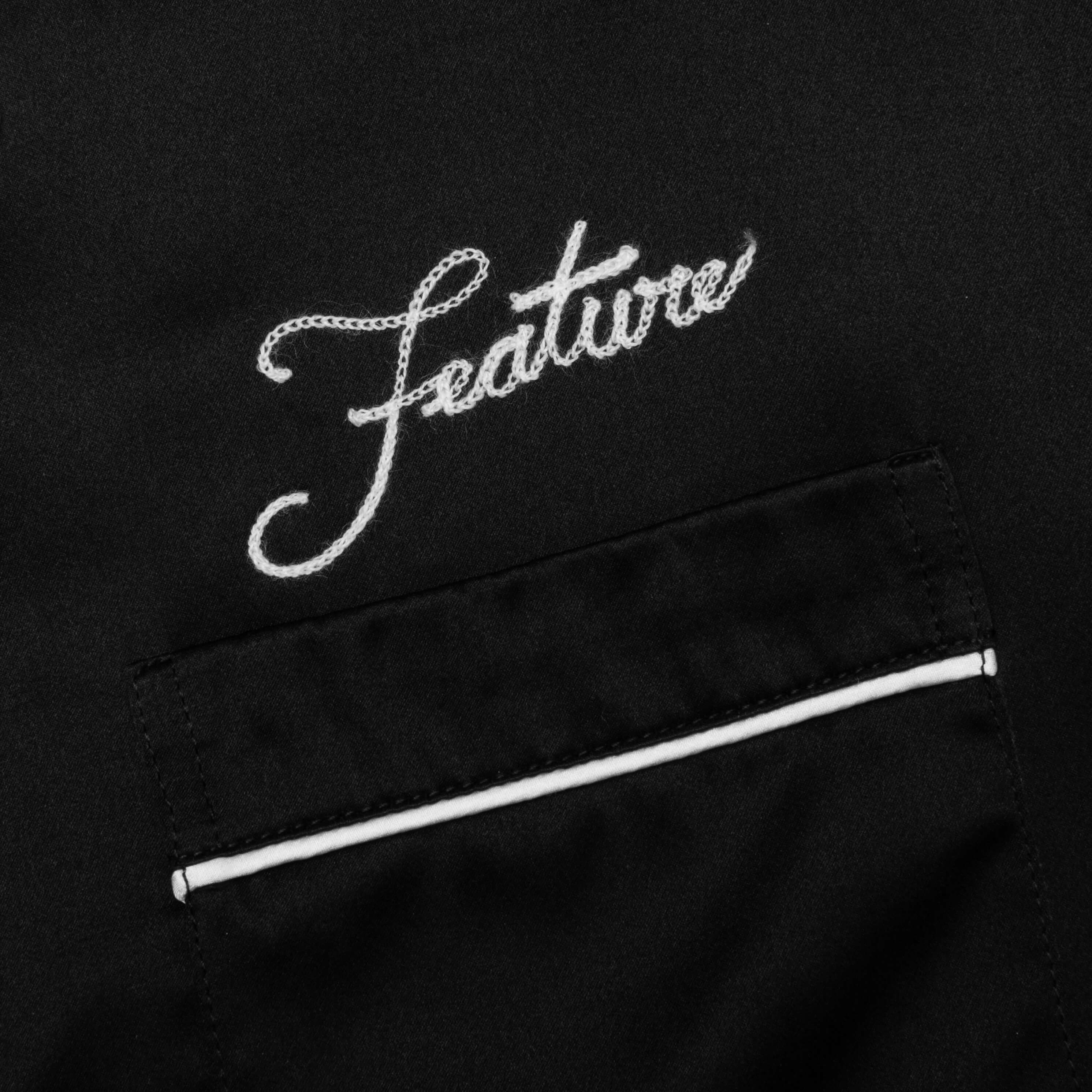 Baptiste Silk Shirt - Black - Image 4