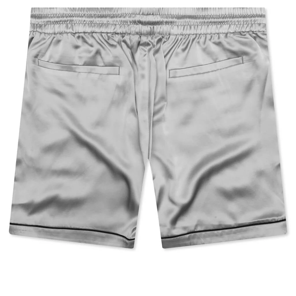 Jean Silk Short - Silver - Image 2