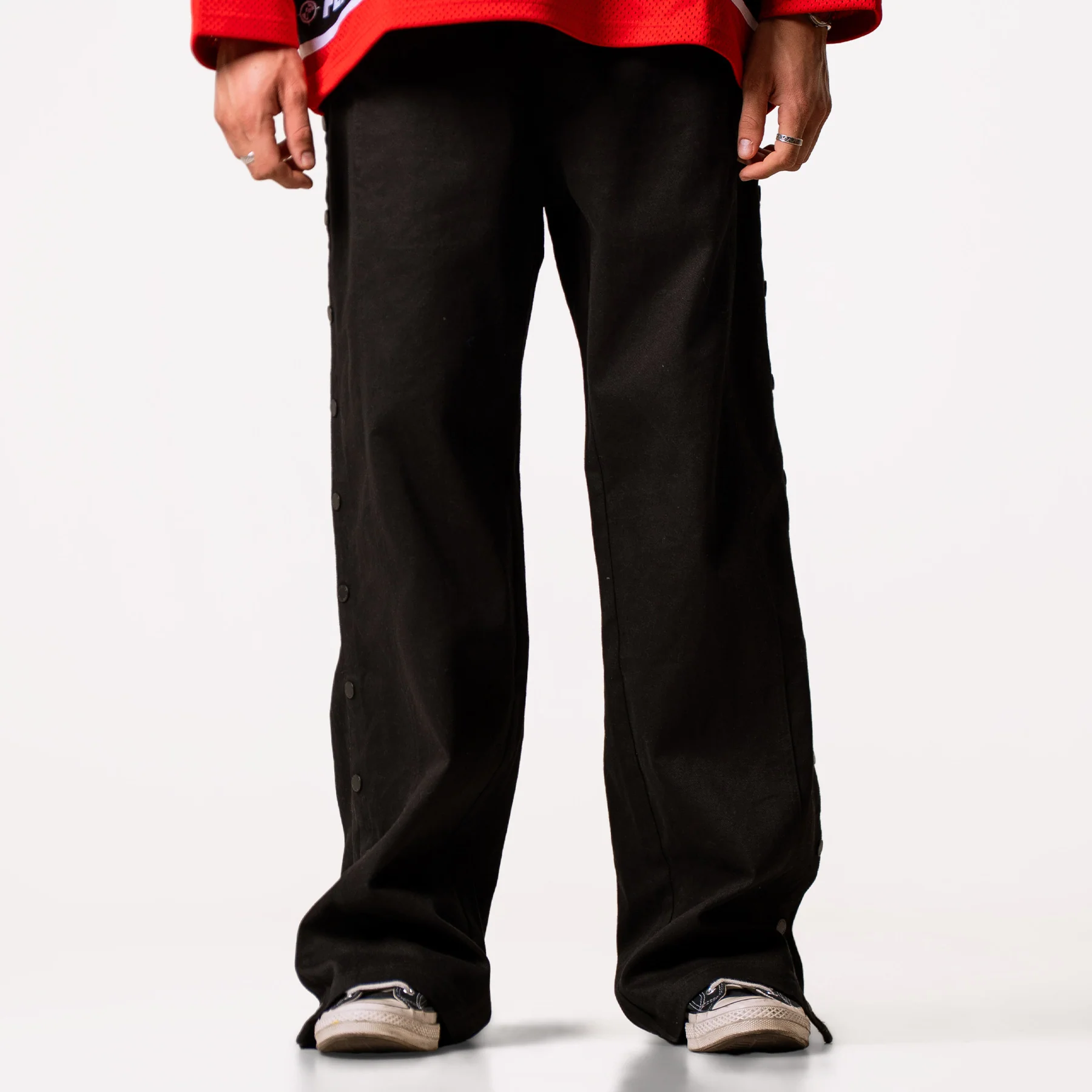 Miguel Tear Away Trouser - Black - Image 7