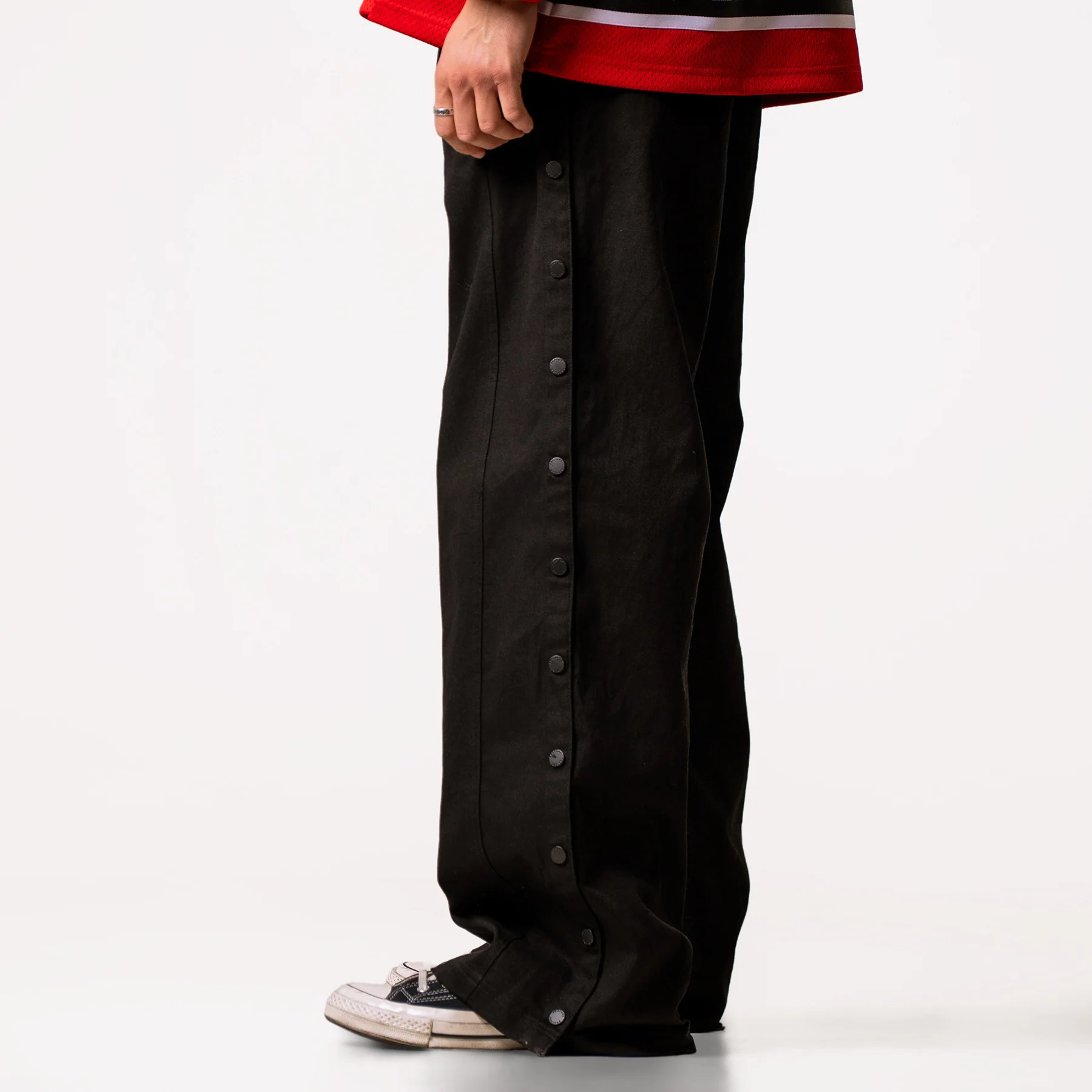 Miguel Tear Away Trouser - Black - Image 9