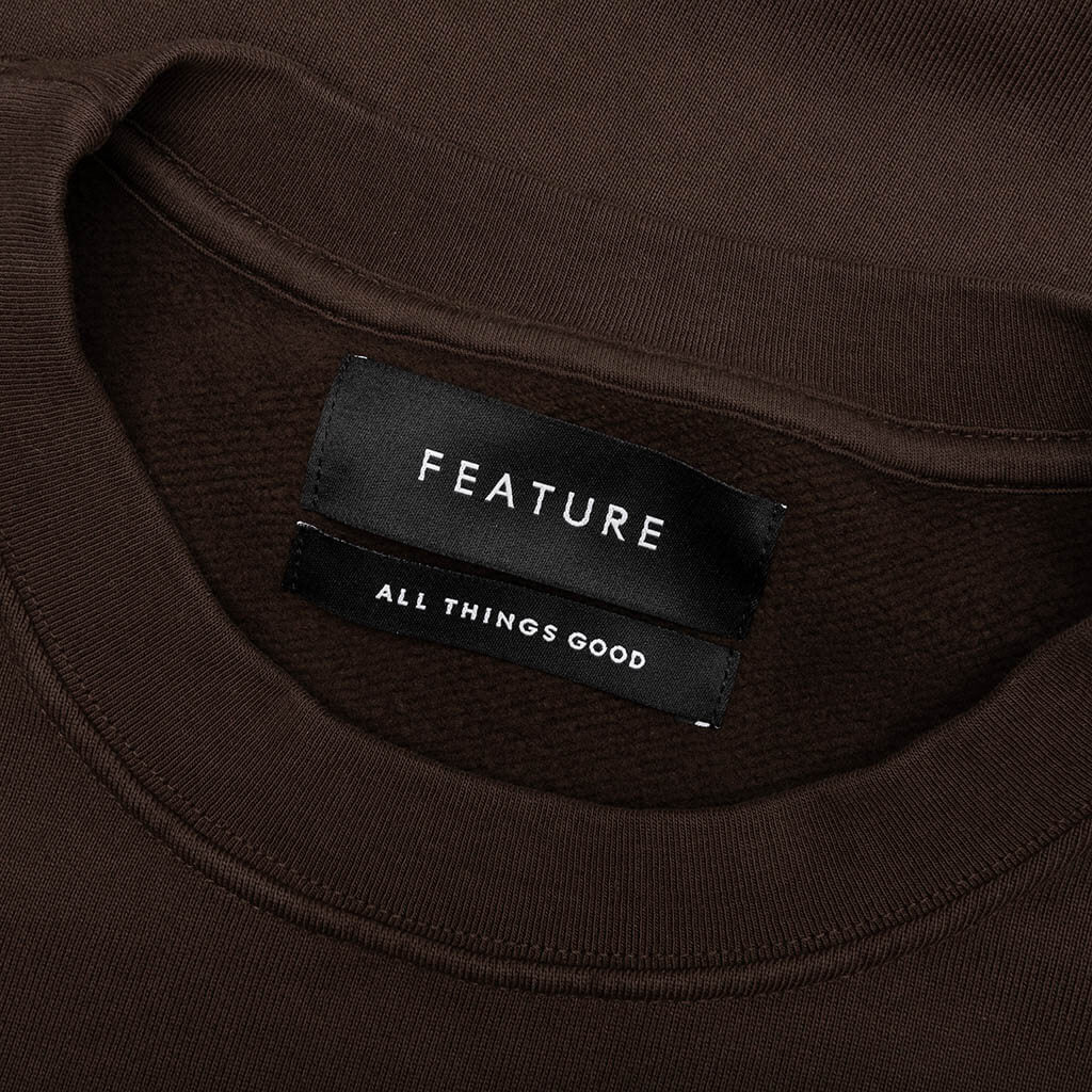 Triumph Crewneck - Bitter Chocolate - Image 4