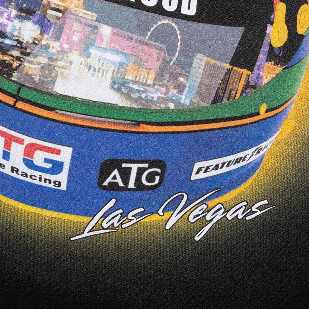 Vegas Visor Tee - Black - Image 4
