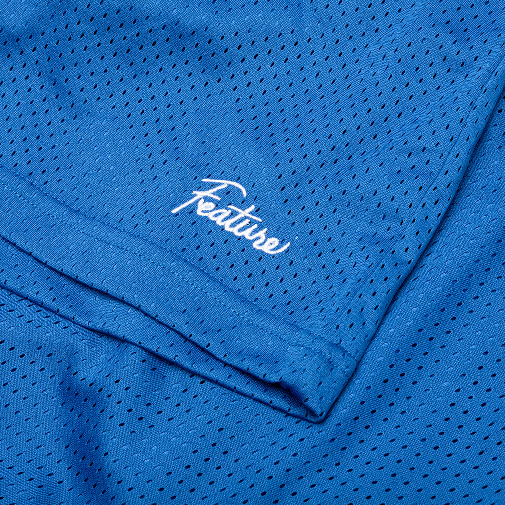 West Mesh Shorts - Blue - Image 4