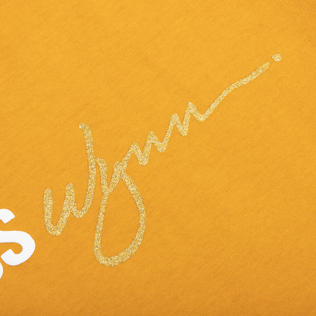 Wynn Logo Lock Up Tee - Golden Yellow - Image 5