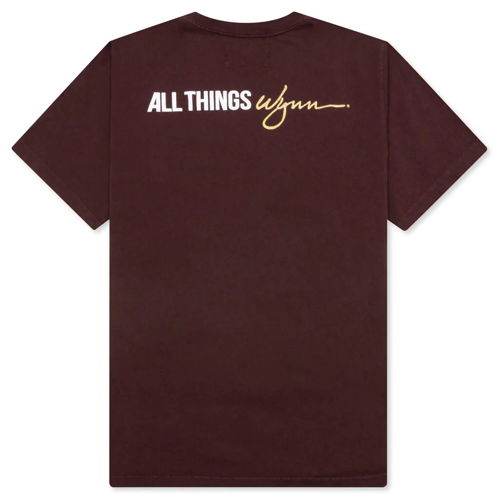 Feature x Wynn Logo Lock Up Tee - Huckleberry - Image 2