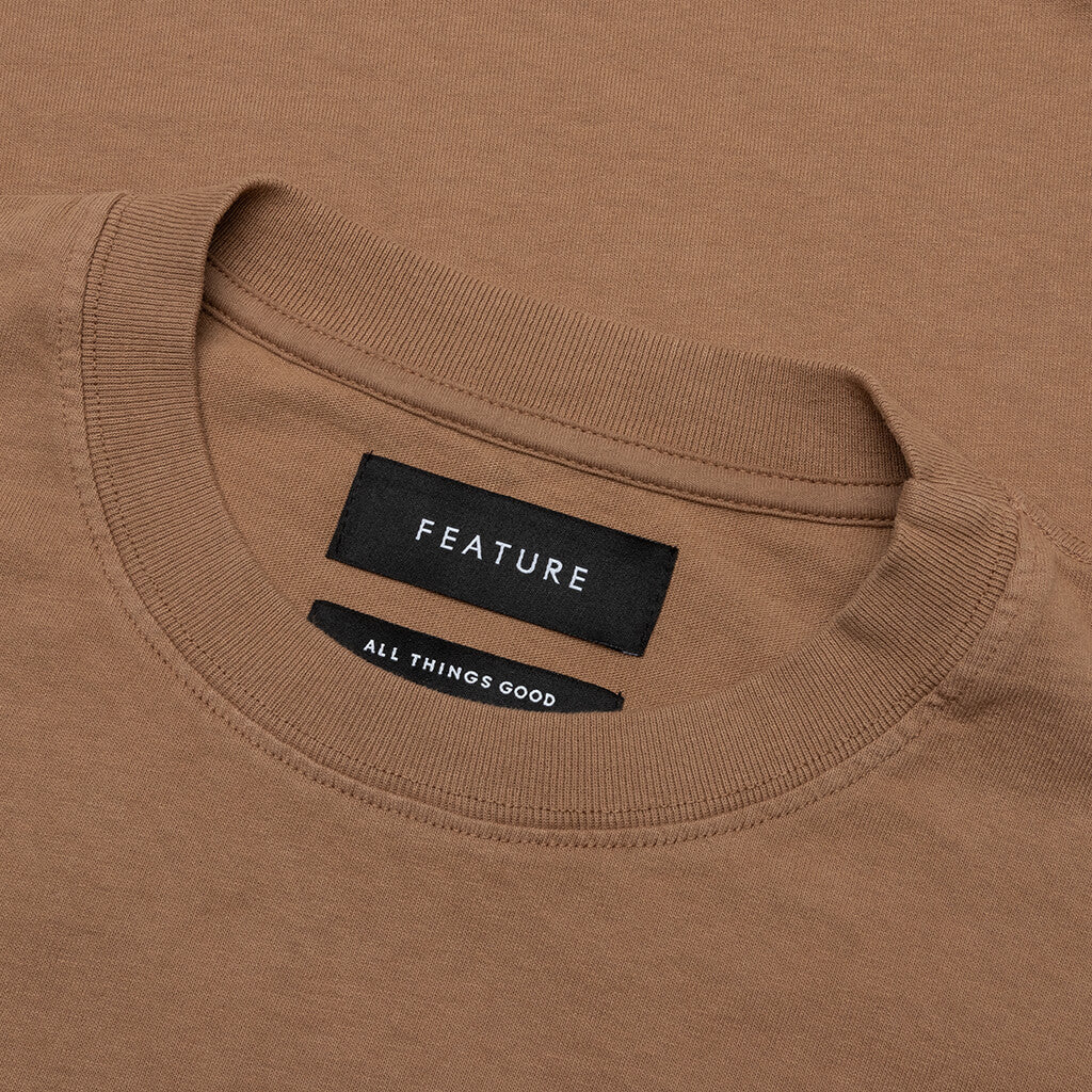 Feature x Wynn Logo Lock Up Tee - Sea Turtle - Image 3