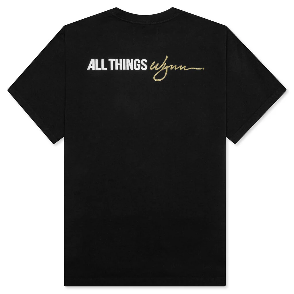 Feature x Wynn Logo Lock Up Tee - Black - Image 2