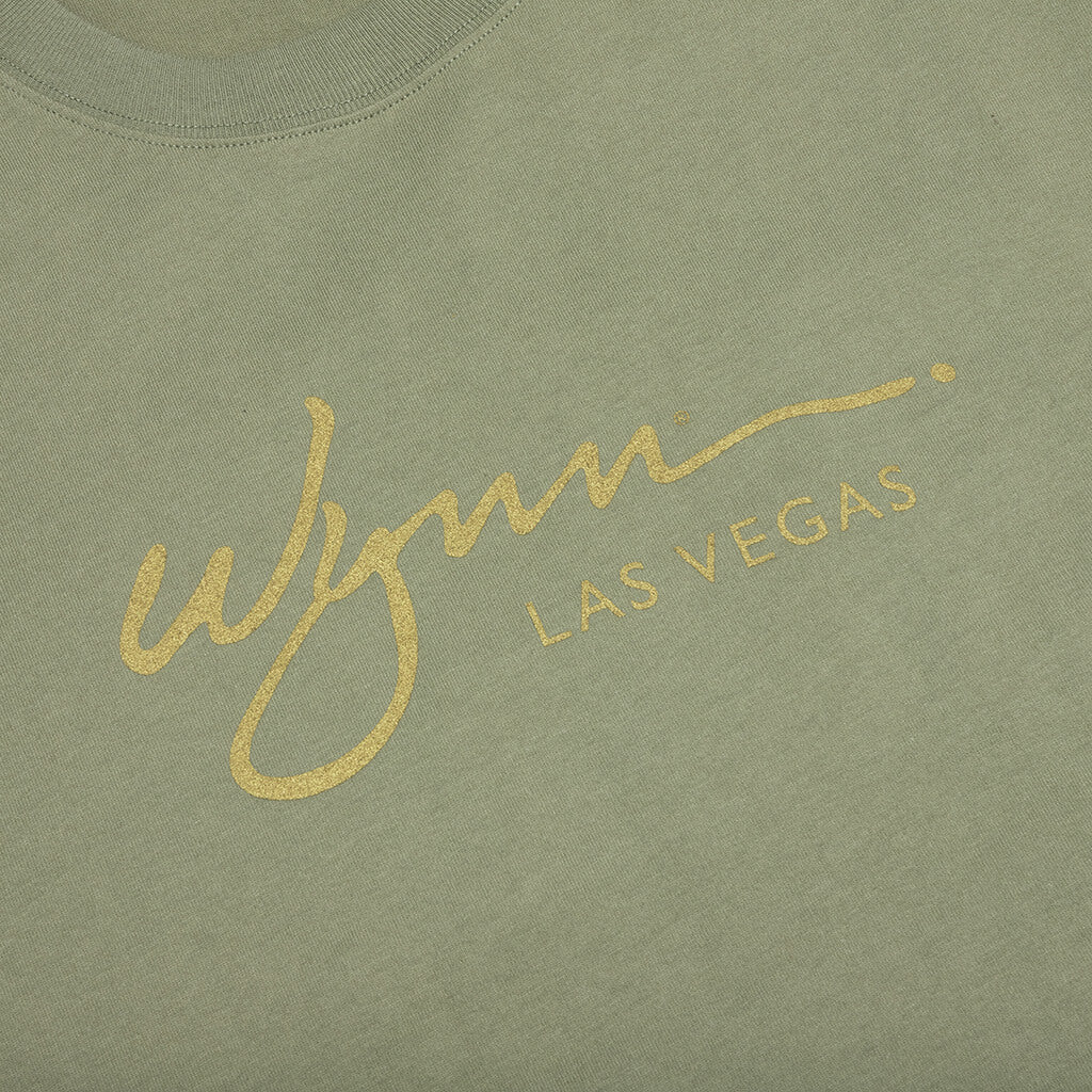 Feature x Wynn Plaza Tee - Oil Green - Image 4