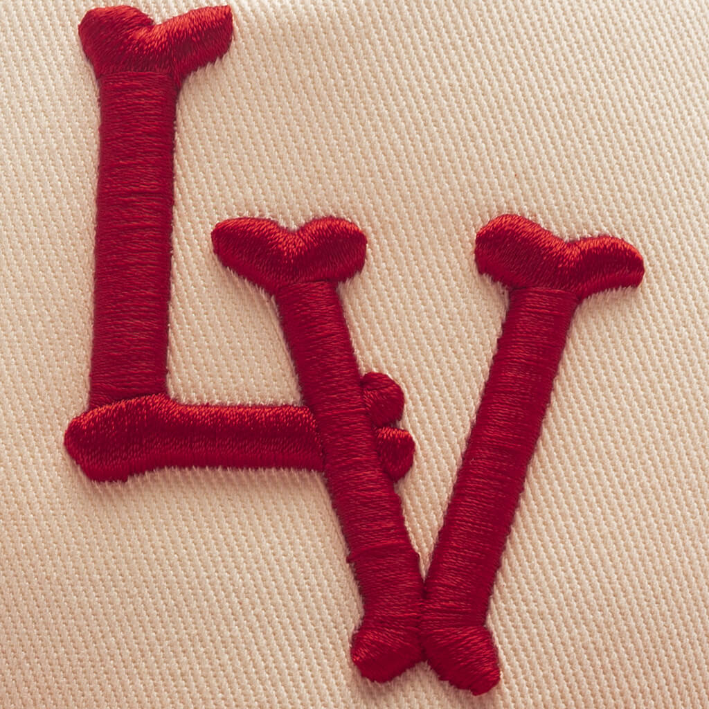 FEATURE x '47 Brand ‘LV’ Bones Two Tone - Natural/Red - Image 2