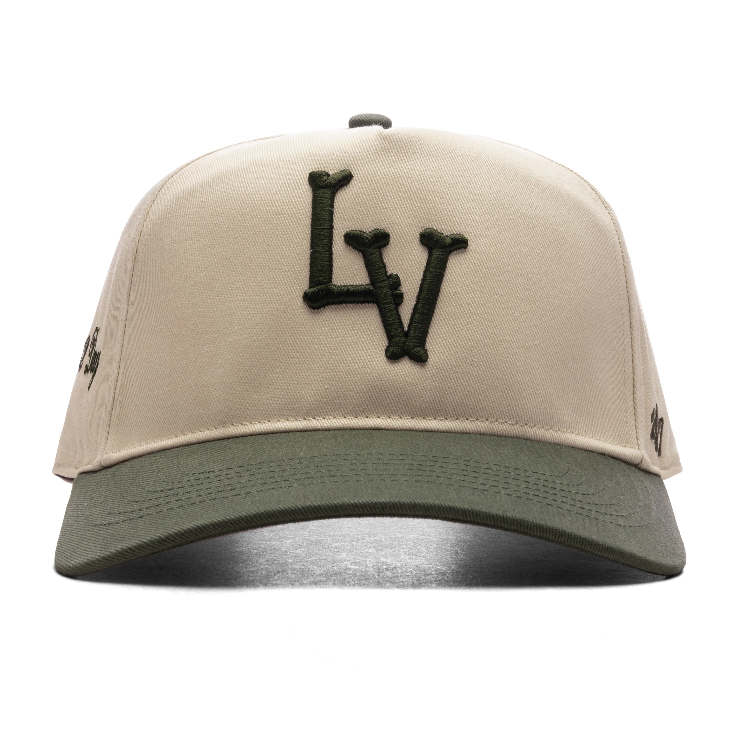 FEATURE x '47 Brand ‘LV’ Bones Two Tone - Natural/Moss