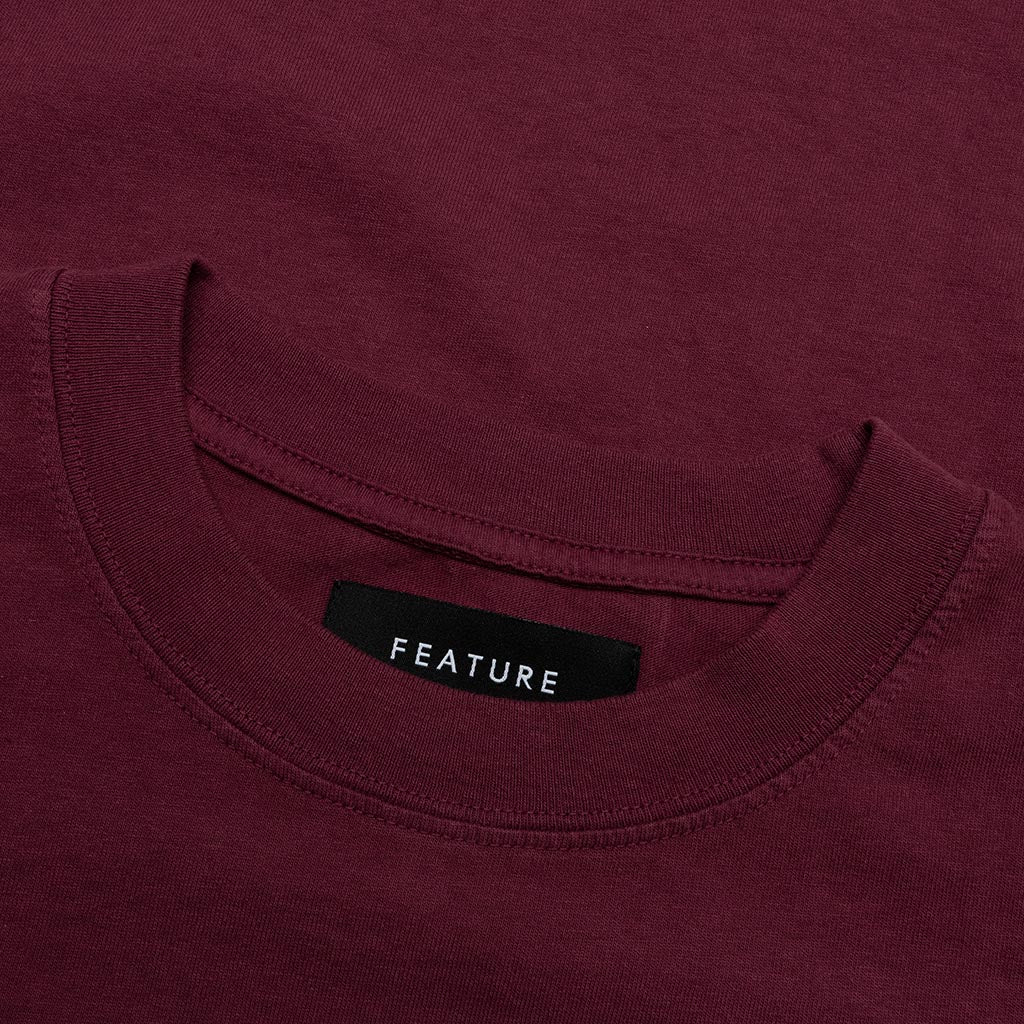 Feature x ASU Crest Tee - Maroon - Image 3