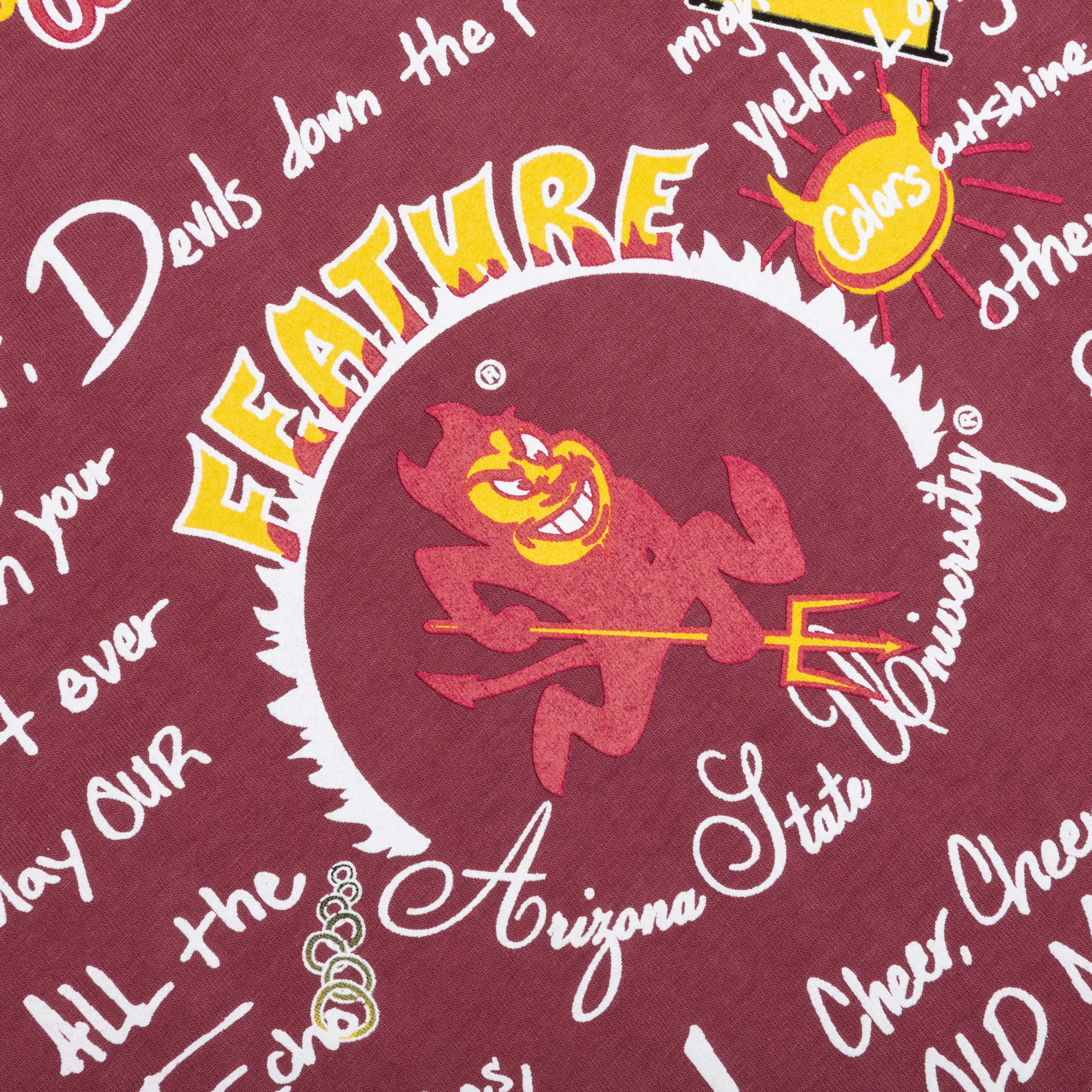 Feature x ASU Fight Song Tee - Maroon - Image 6