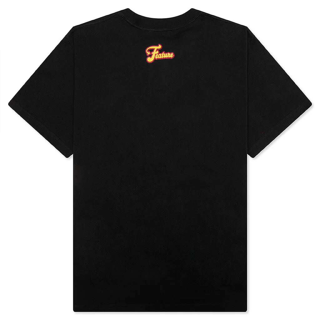 Feature x ASU Flame Tee - Black - Image 2
