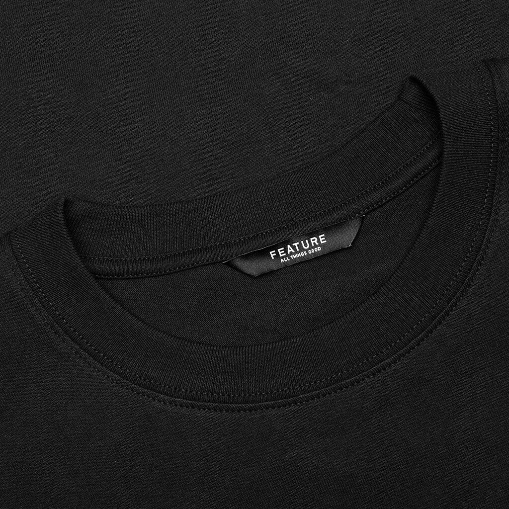 Feature x ASU Flame Tee - Black - Image 5