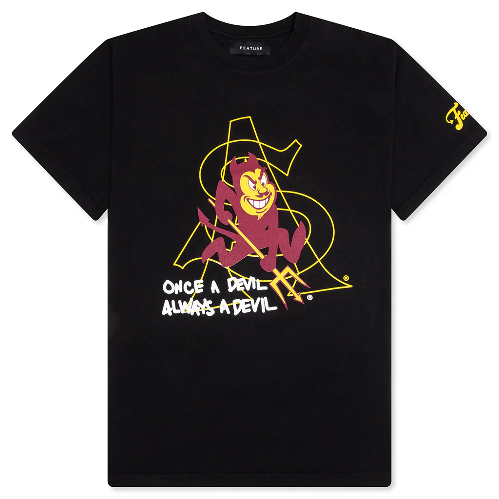 Feature x ASU GotEm Tee - Black