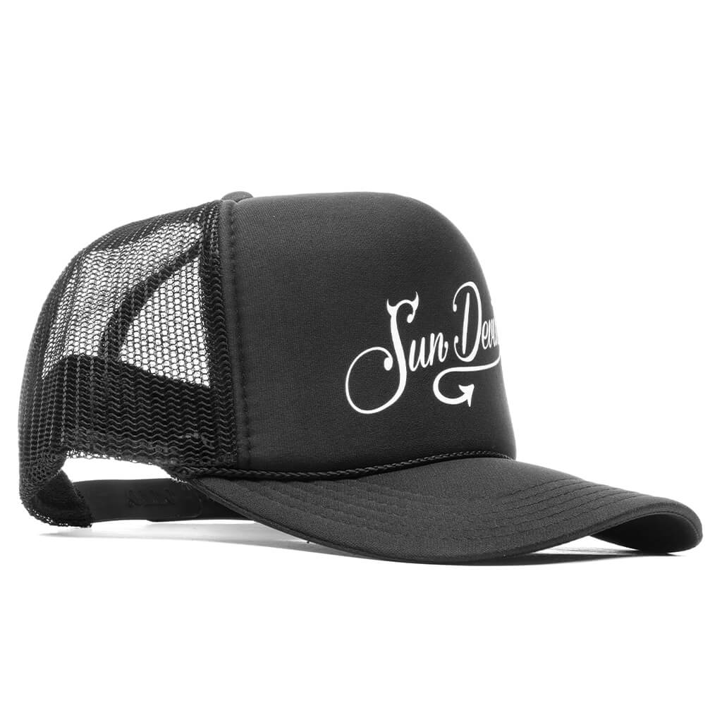 Feature x ASU SD Script Trucker - Black/Black - Image 3