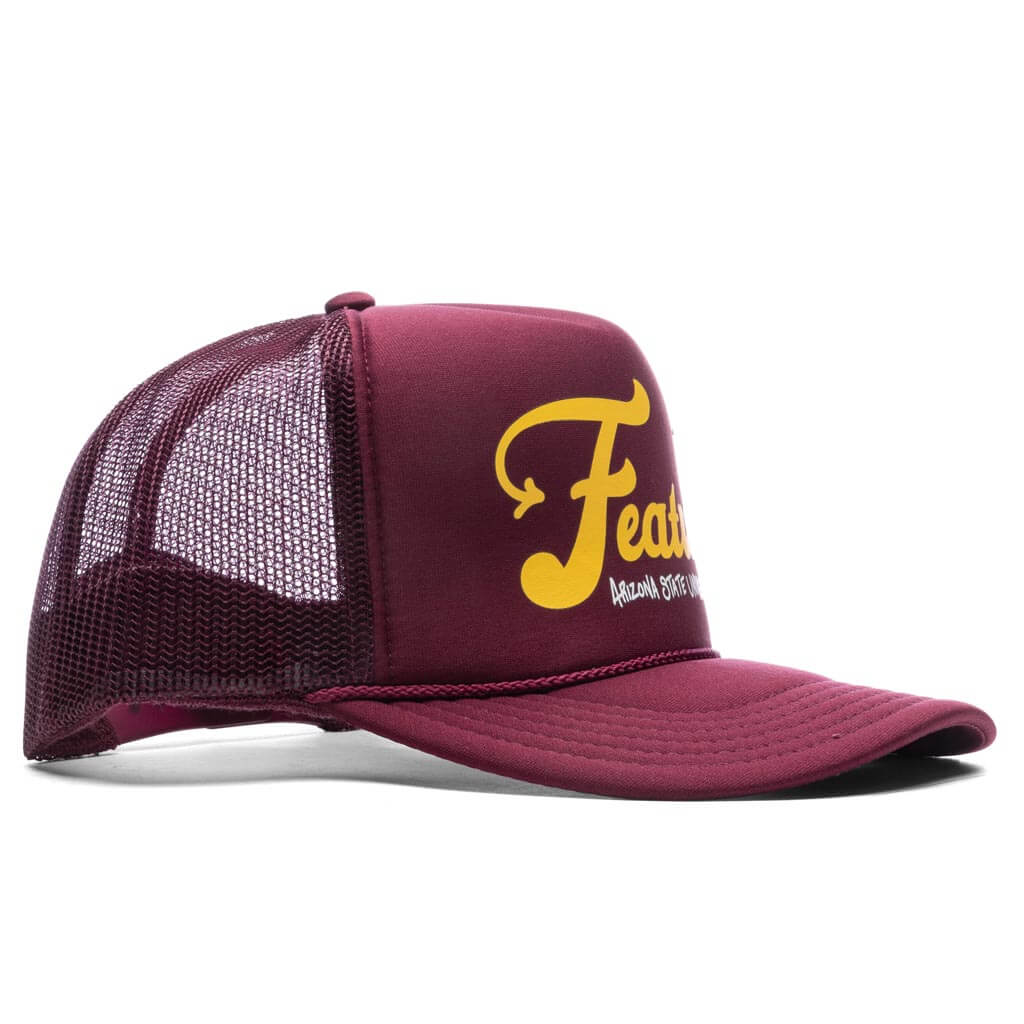 Feature x ASU University Trucker - Maroon - Image 3