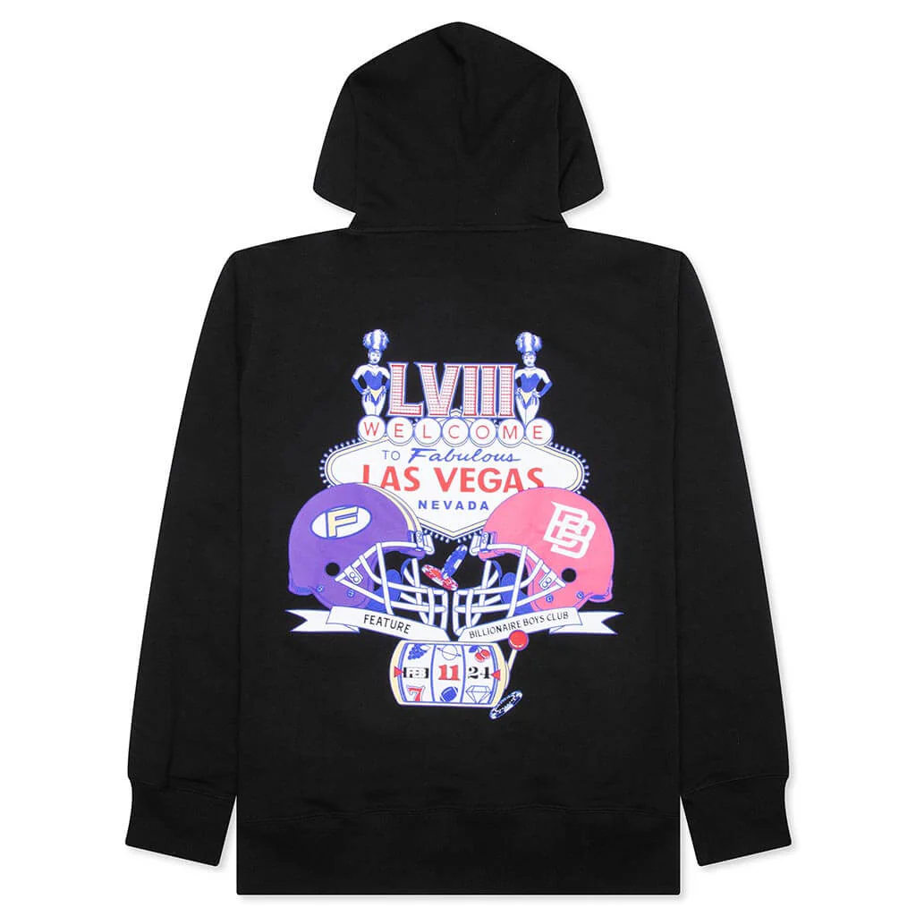 Feature x Billionaire Boys Club Las Vegas Hoodie - Black - Image 2