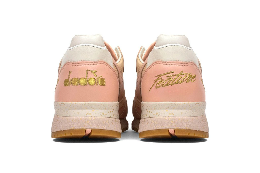 Feature x Diadora N9000 'Strawberry' - Peach Nougat - Image 4