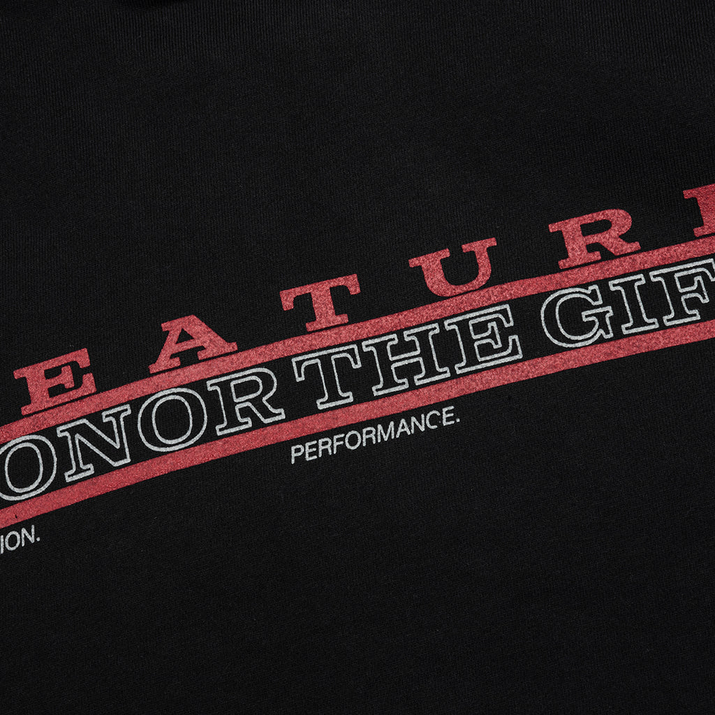 Feature x Honor The Gift Racing Club Hoodie - Faded Black - Image 5