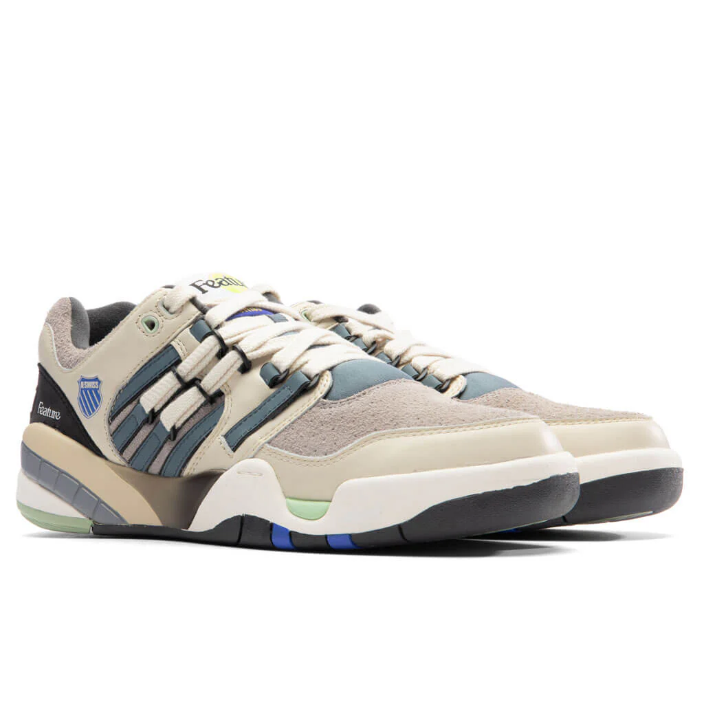 Feature x K-Swiss Si-18 International - Pistachio Shell/Frost Grey/Marshmallow - Image 2