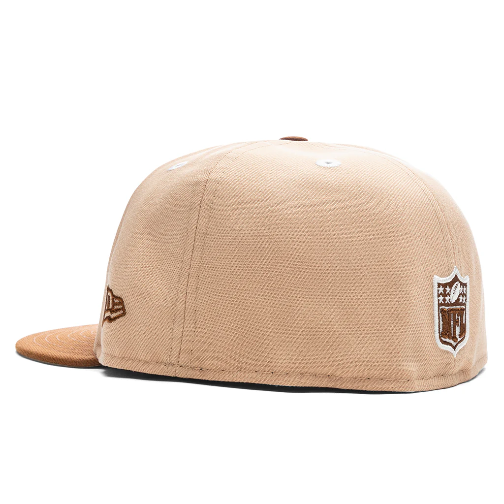 Feature x New Era 59FIFTY Fitted Las Vegas Raiders - Candied Pecan/Toasted Peanut - Image 4