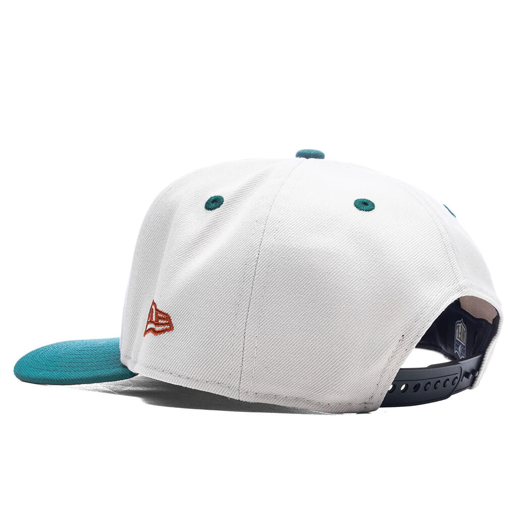 Feature x New Era 9Fifty A-Frame Snapback Las Vegas Raiders - Stone/Emerald Green - Image 4