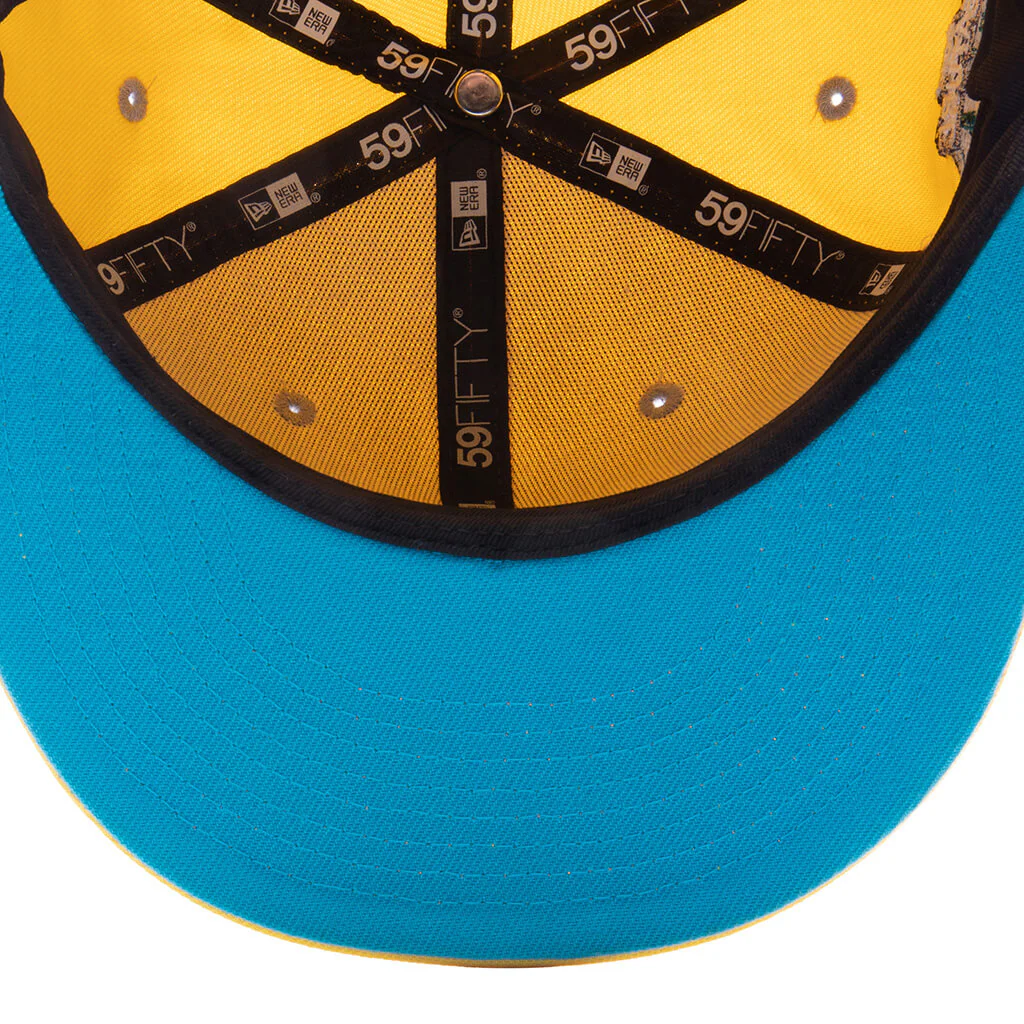 Feature x New Era Las Vegas 59FIFTY Fitted - Cyber Yellow - Image 6