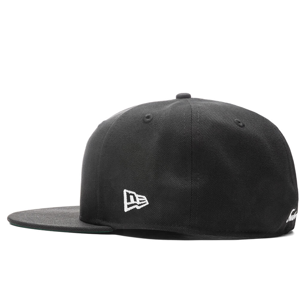 Feature x New Era OE Fitted Cap - Black/Grey - Image 4