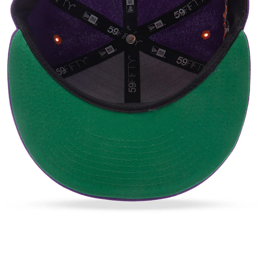 Feature x New Era Scottsdale 59FIFTY Fitted - Dark Purple - Image 6