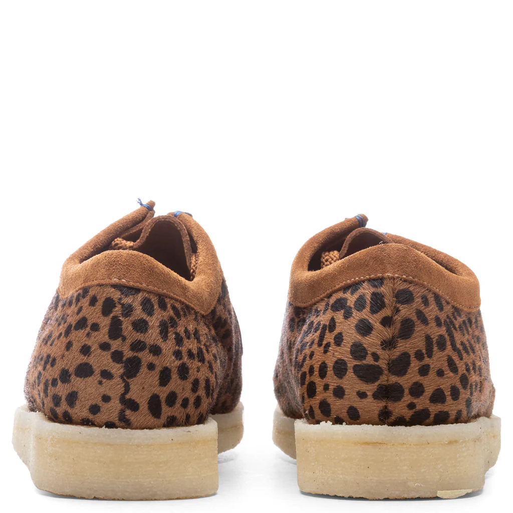 Feature x Padmore & Barnes P204 Original Low Top - Animal/Purple - Image 4