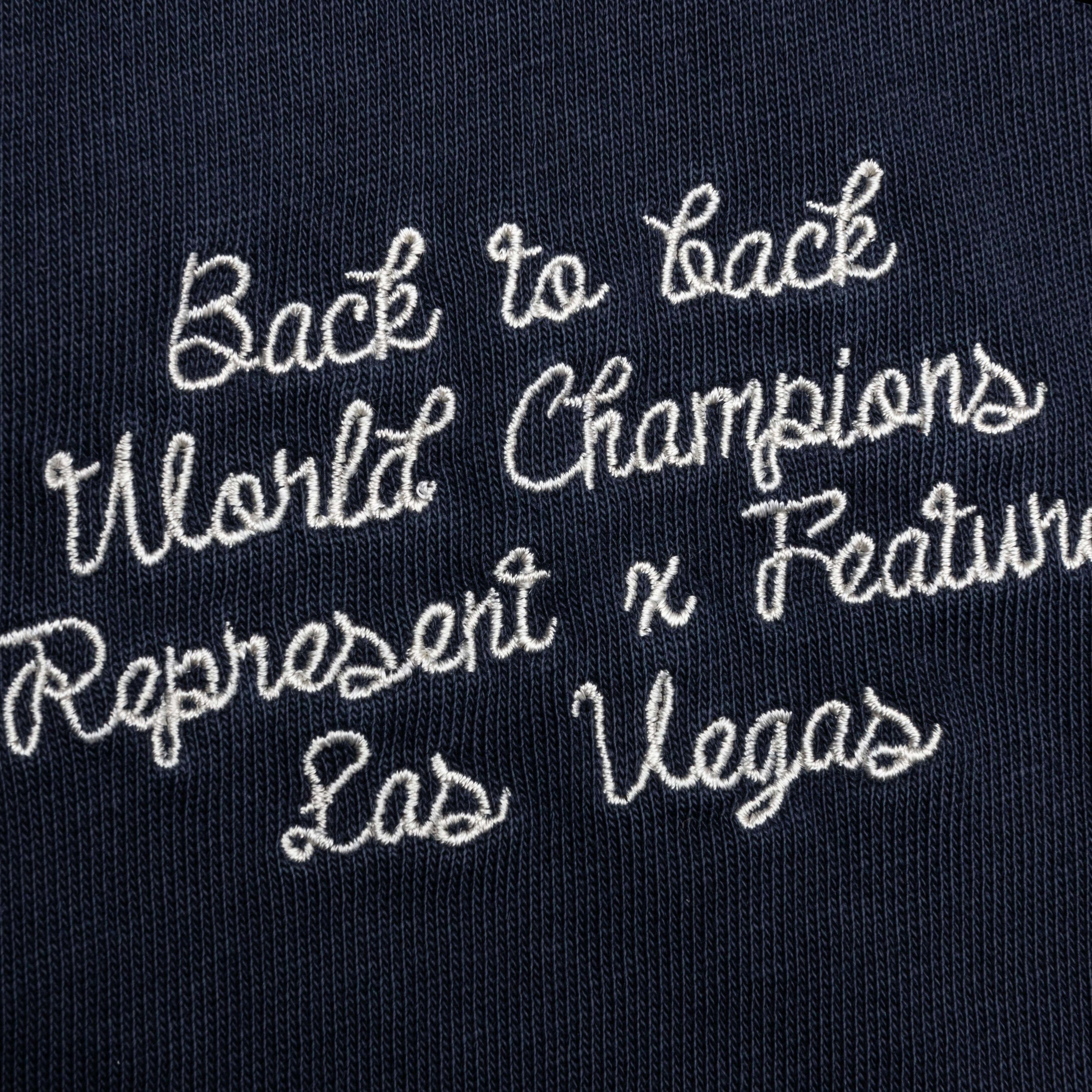 Feature x Represent Champions T-Shirt - Midnight Navy - Image 4