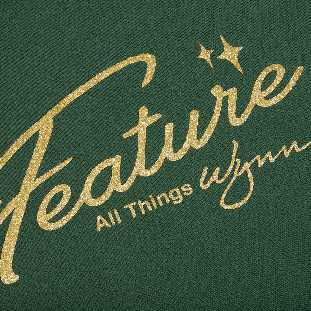 Wynn Shine Hoodie - Dark Green - Image 6